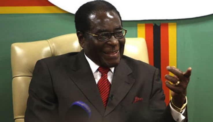 Mugabe at ZanuPF Politburo meeting In Harare..Latest Picture