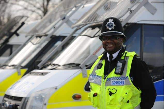 Tau Chamboko Zimbabwean Policeman in UK: Picture