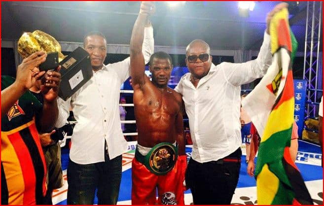 Charles Manyuchi ‘Zambian Based Zimbabwean Boxer’ Wins in Russia: Pictures