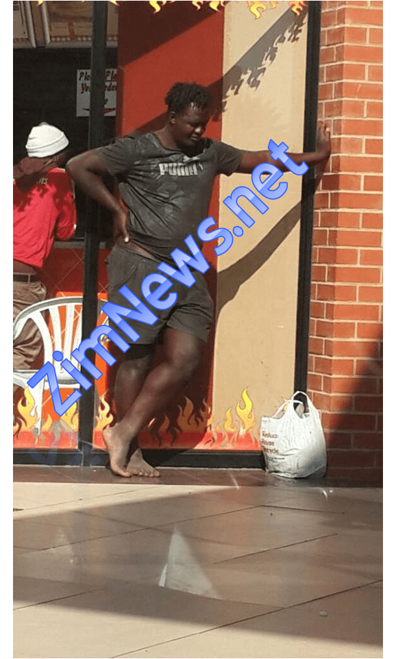 david mukandawire zimbabwe and amazulu football player falls on hard times, pictures and photos from south africa shows he is mentally ill and a destitute