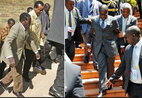 Mugabe in Uganda for ‘New President’ Museveni inauguration: Pictures