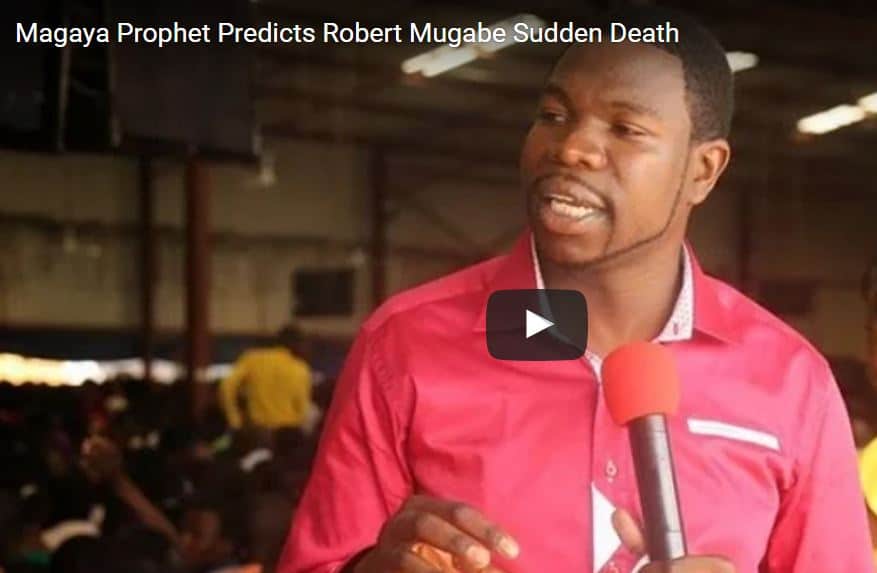 LATEST: Mugabe Dead Soon, Magaya Prophet Predicts Zimbabwe President’s Death