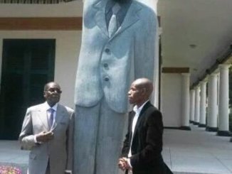 Latest: Mugabe State House Statue Very Ugly..Pictures of