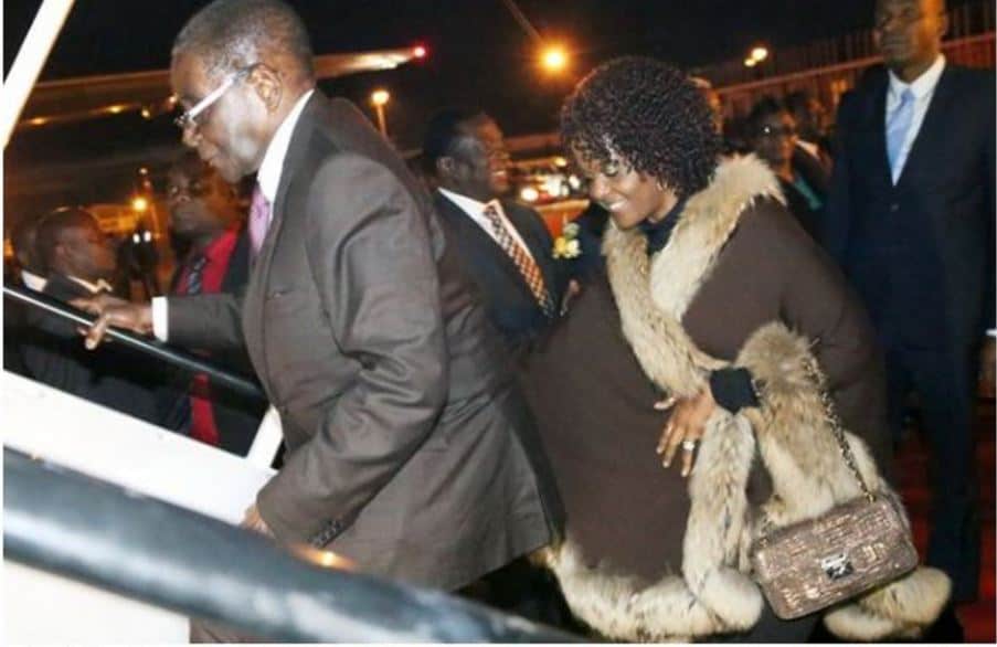 Mugabe, Grace fly out of Zimbabwe