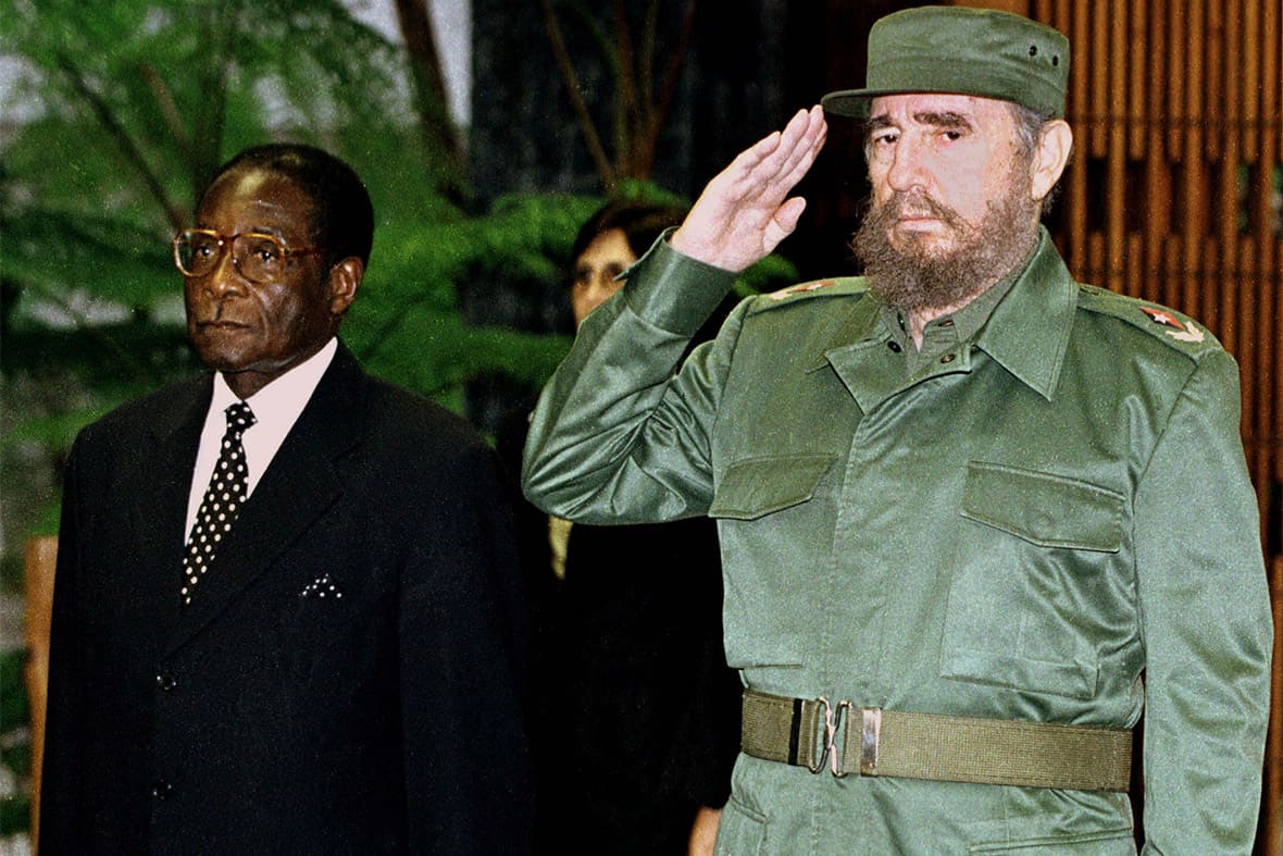 President Mugabe mourns Fidel Castro