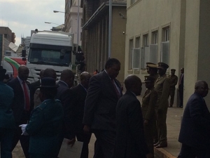 VP Mphoko arrives 