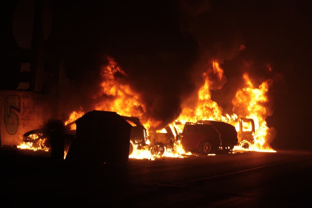 BREAKING: Zanu PF supporters burn MDC T village leader homestead in Mazowe