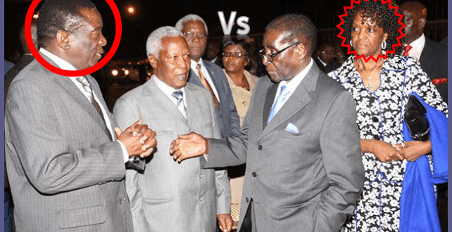 Mnangagwa says Mugabe is innocent..Blames Grace, G40