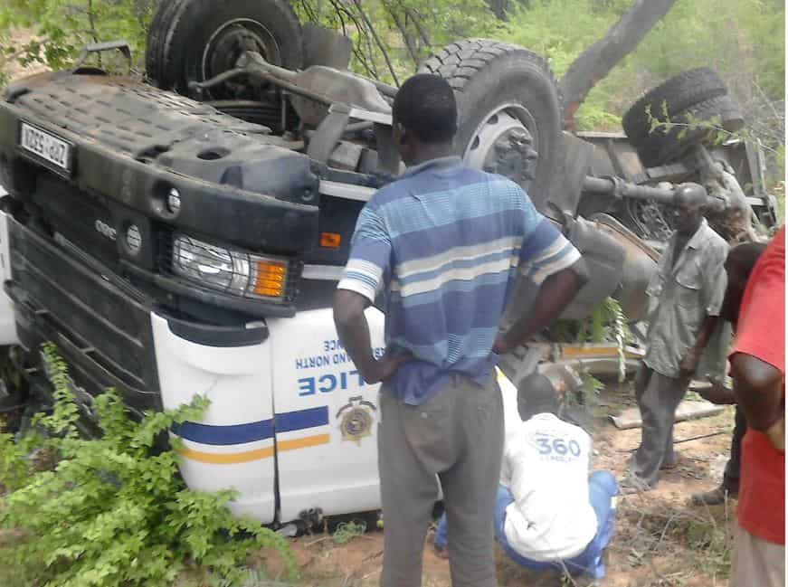 Zim cops killed in road accident