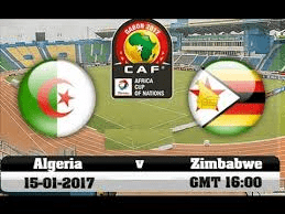 LIVE UPDATE: Zimbabwe vs Algeria,  AFCON 2017, line up, latest scores, final results