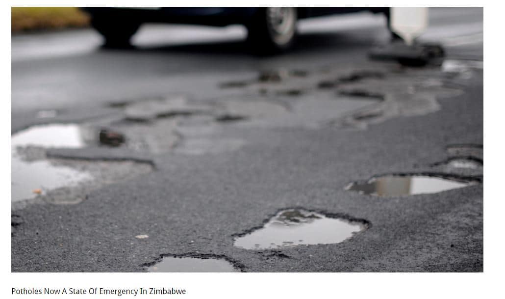 Potholes now killing 5 people everyday