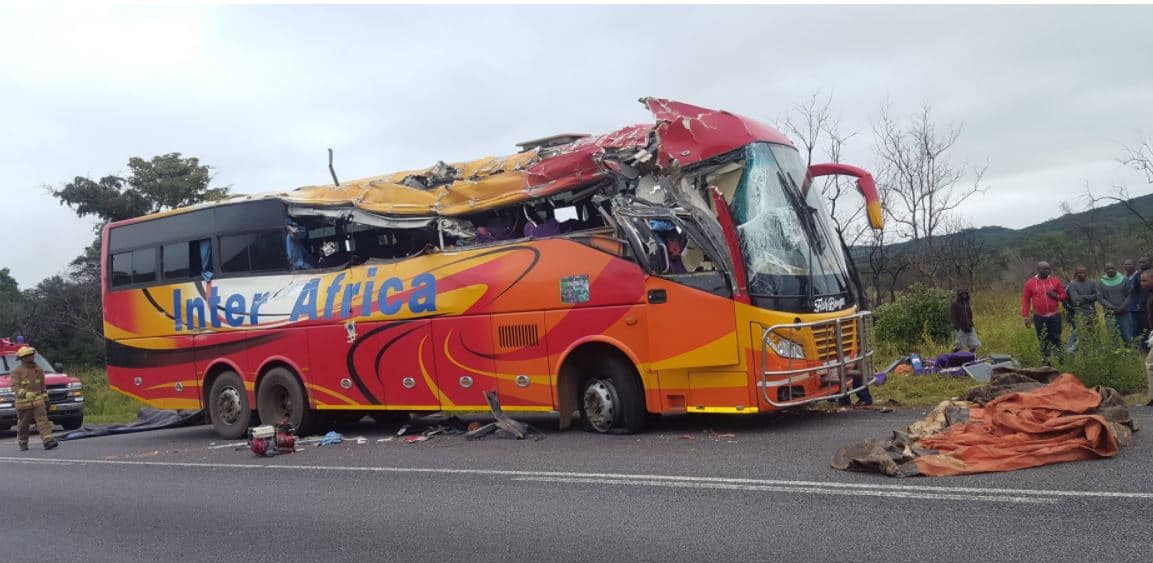 Did Inter Africa Bus kill 62 people in road accident on Sunday??