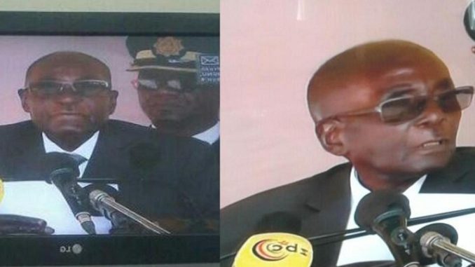 Mugabe shaves head, goes bald..hair cut pictures