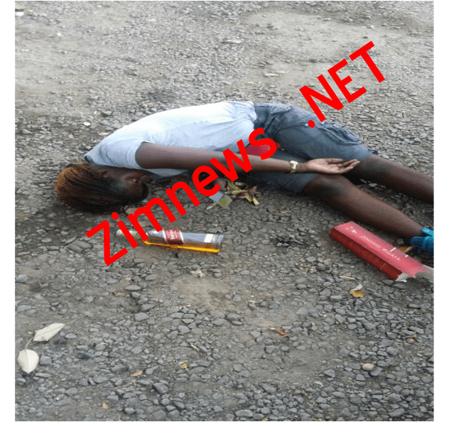 MSU female student passes out after drinking spree..Pictures