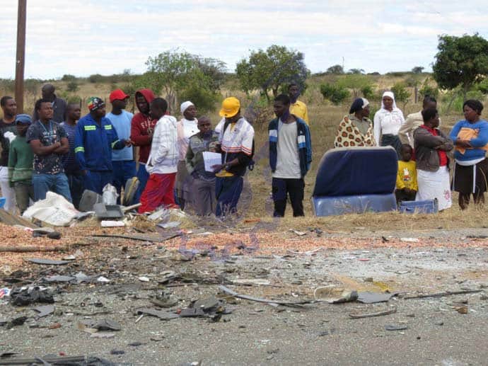 DEMA accident kombi kills eight