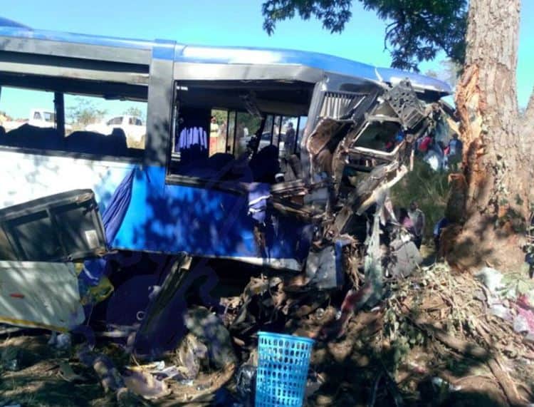 BREAKING: 43  dead in King Lion Bus Road Accident in Hurungwe, Zimbabwe