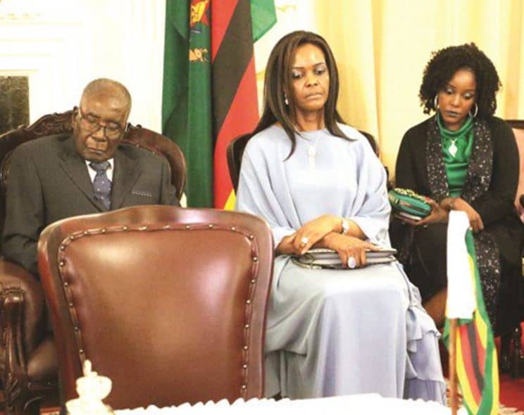 Grace Mugabe worried over Robert Mugabe Jnr association with Zanu PF, Passion Java