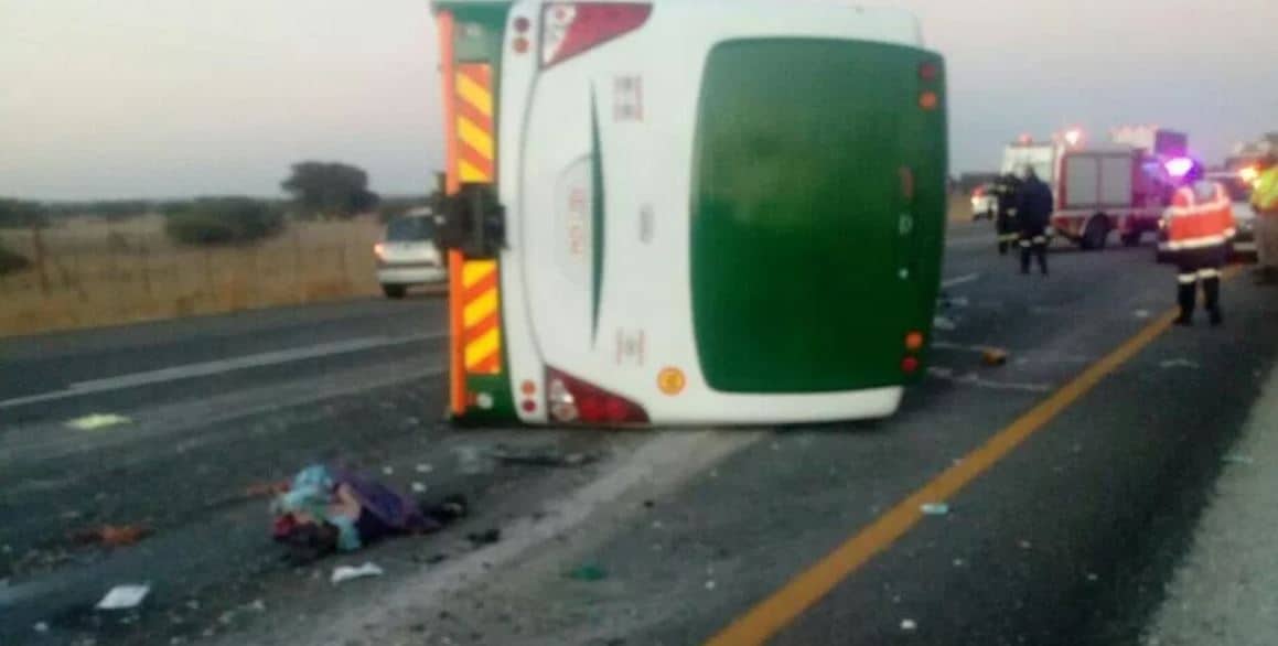 UPDATE  on Munenzva Bus accident in South Africa today..1 killed