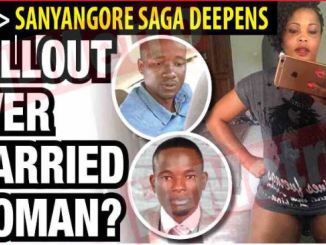 Sanyangore caught in love triangle scandal with married woman