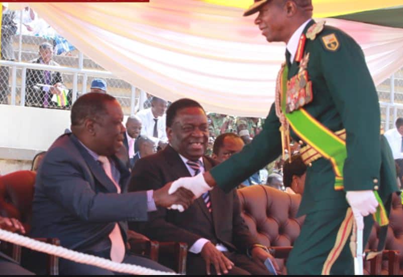LATEST: UK, Zim Army back Mnangagwa-Tsvangirai 5-yr transitional govt