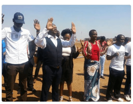 Pictures: Controversy at Mnangagwa prayer meeting