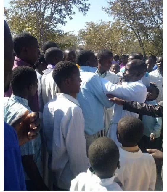 Fake Prophet Manhandled at Sowe gathering..pictures