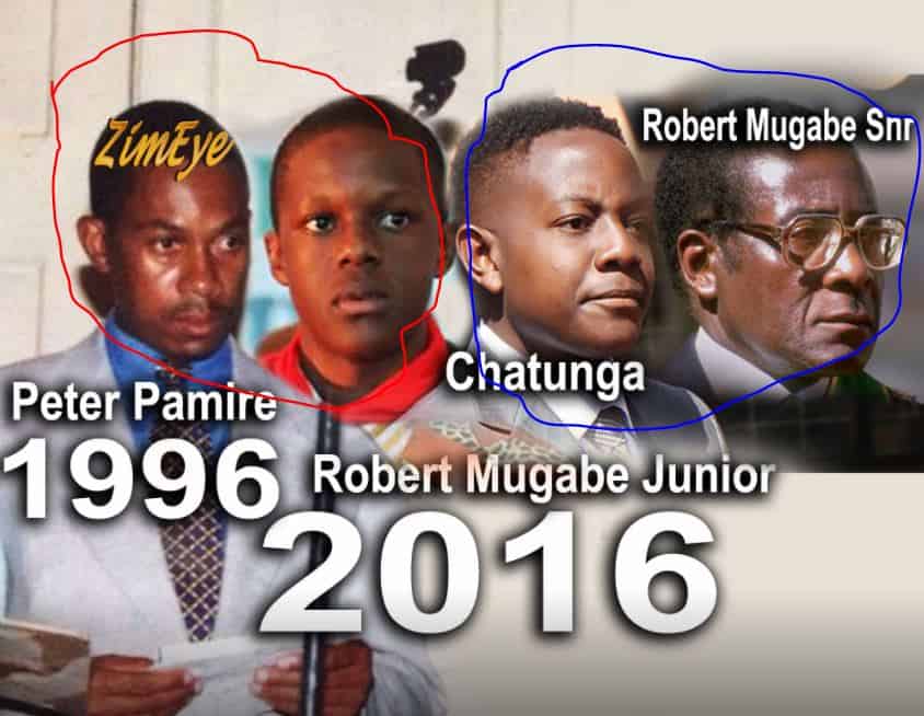 VIDEO: Woman says Mugabe kids are actually Peter Pamire’s