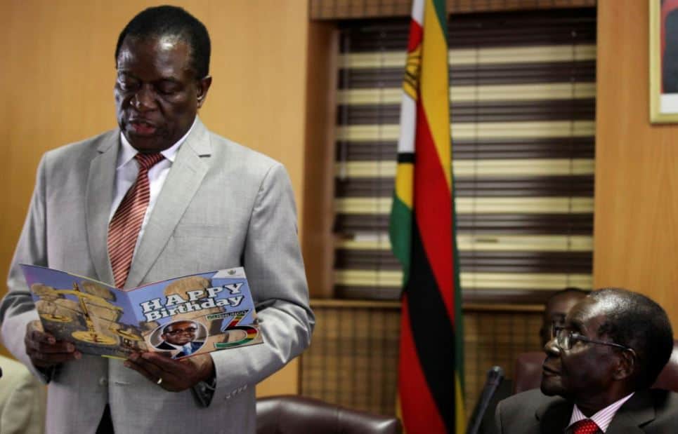 Too late: How Mugabe failed to stop Mnangagwa ascendancy