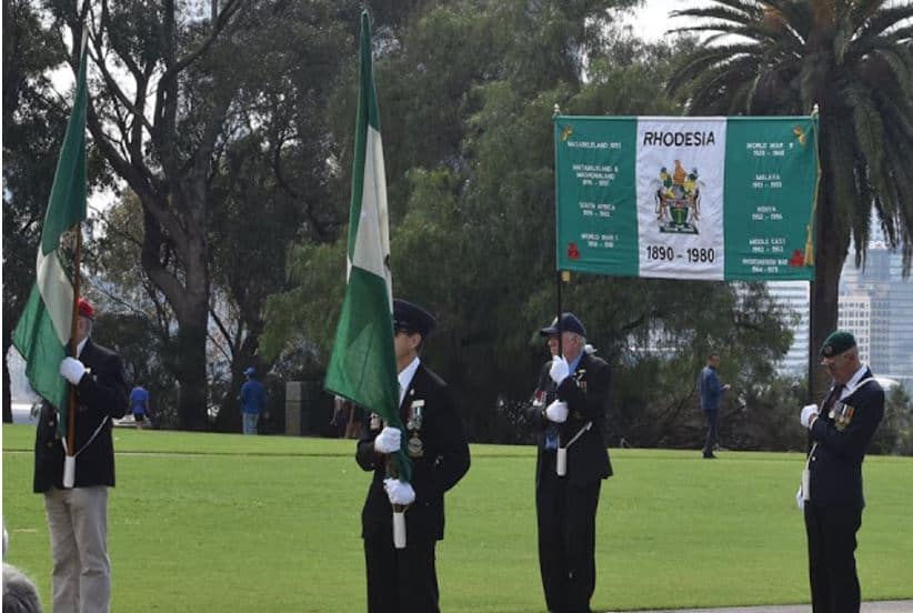 PICTURES: Rhodesian flags fly high in Western Australia