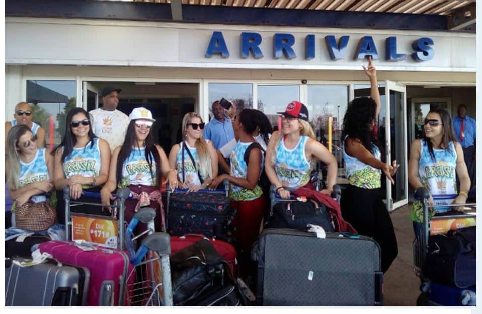 PICTURES: Samba girls jet in for Harare Carnival