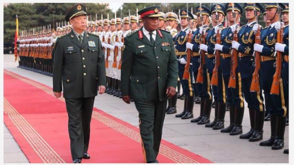 Just In: China Drops Mnangagwa, Recognizes Chiwenga As President