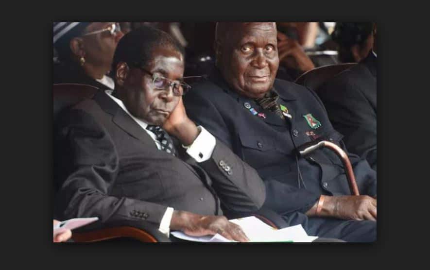 BREAKING: Kaunda Jets in for Mugabe Departure