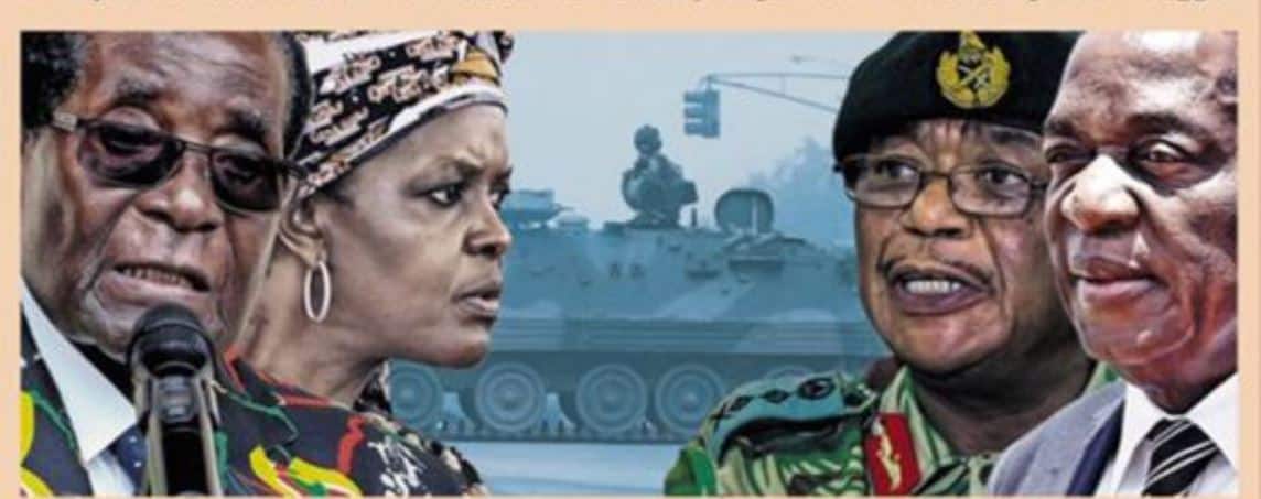 ARMY UPDATE: Mugabe to step down as Zimbabwe President Today