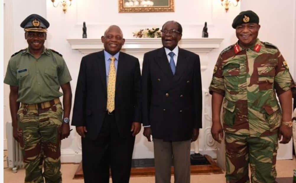 General Chiwenga mourns Mugabe