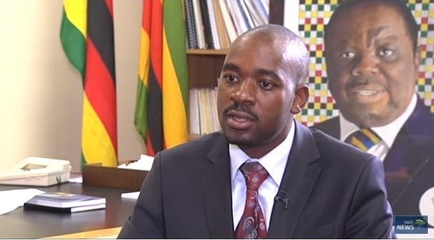 Zimbabwe is not open for business: Nelson Chamisa
