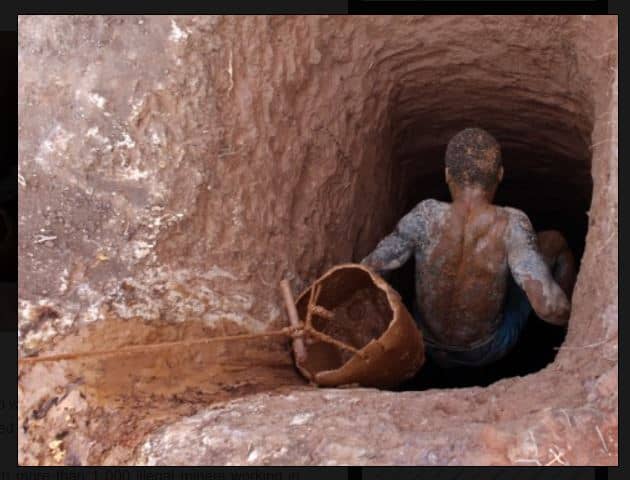 Two illegal gold miners buried alive Matabeleland South