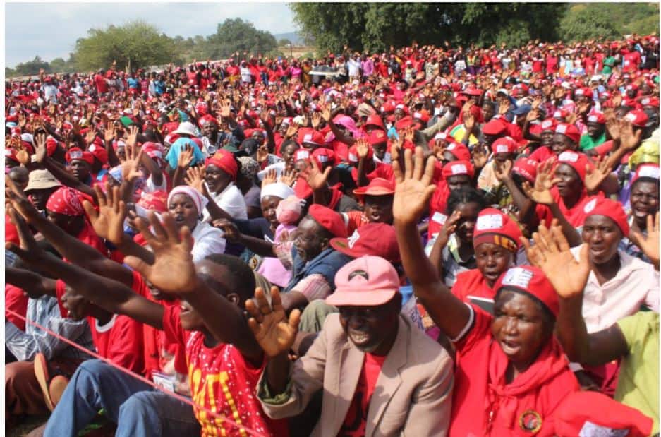 PICTURES of Nelson Chamisa MDC rally in Chipinge