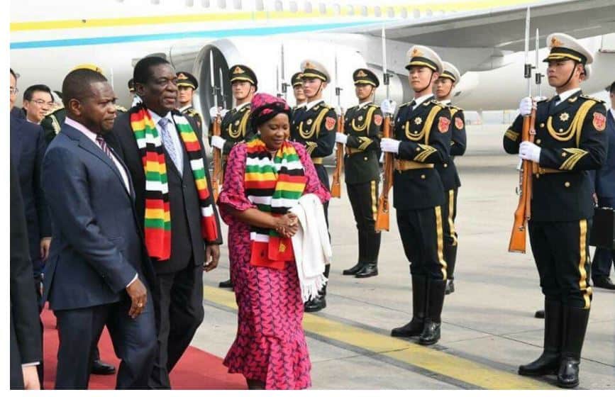 Mnangagwa returns from China with Billions