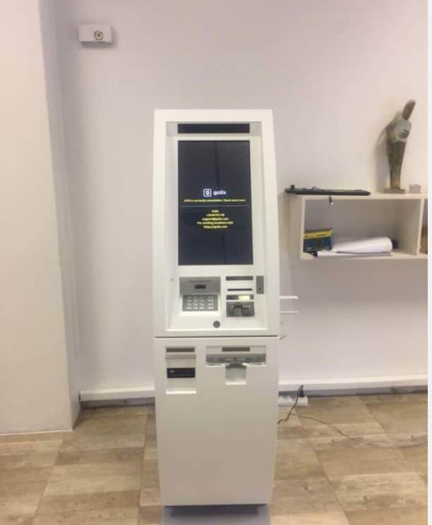 Bitcoin ATM Photo: Zimbabwe’s only cash machine with real US dollars