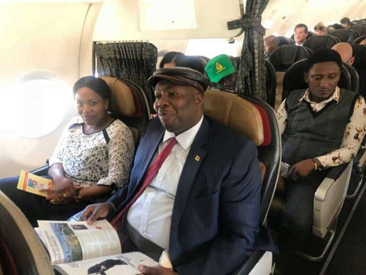 CIOs detain Kasukuwere’s wife at RG Mugabe Airport