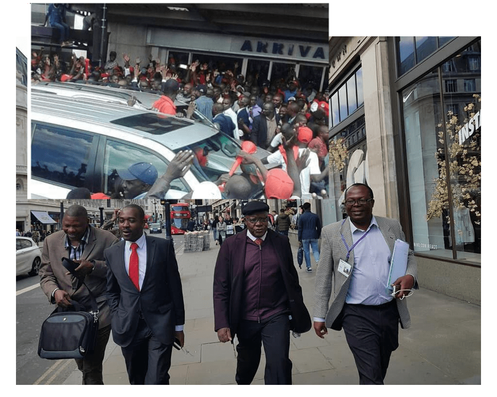 Massive welcome for Chamisa at  Harare Airport