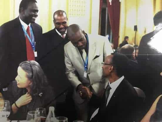 PICTURE of Nelson Chamisa meeting Paul Kagame of Rwanda