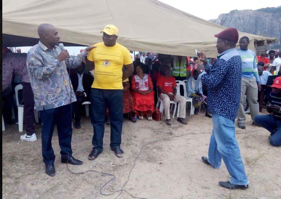 PICTURE of Mugabe’s NFP official at Chamisa-MDC Alliance rally in Manicaland