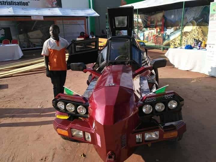 PICTURES: Joseph Lungu of Zambia makes 350 km/hr sports car