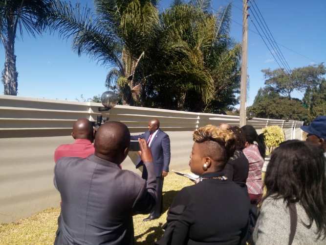Breaking News, Pictures: Court inspects Saviour Kasukuwere’s house damage