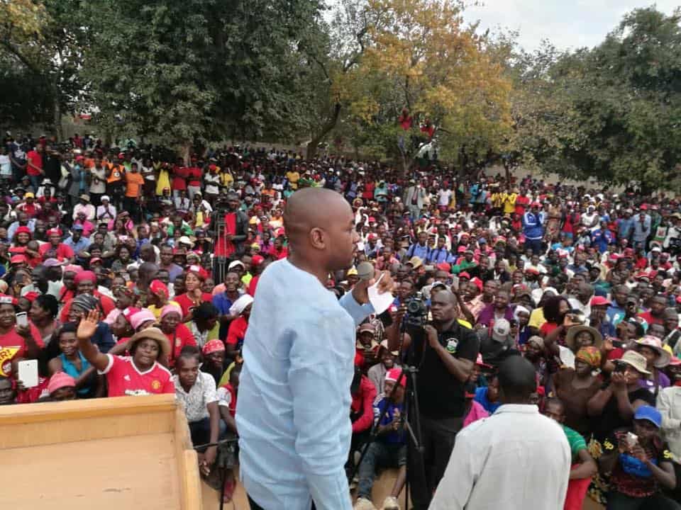 PICTURES of Chamisa rally in Gokwe North Nembudziya today