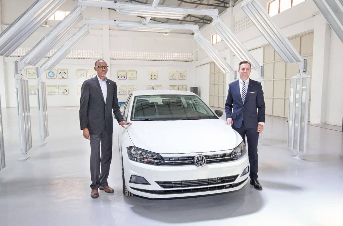 PICTURES: VW opens first car assembly in Rwanda