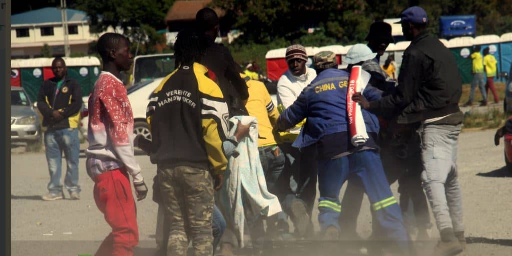 Watch Video: Zanu PF supporters fight at ED peace march, Harare rally