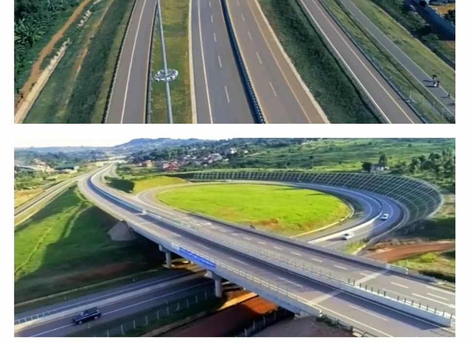 UGANDA PICTURES: Museveni unveils Chamisa’s spaghetti roads