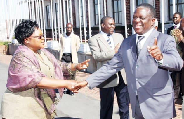 “Mnangagwa to replace General Chiwenga with Joice Mujuru”